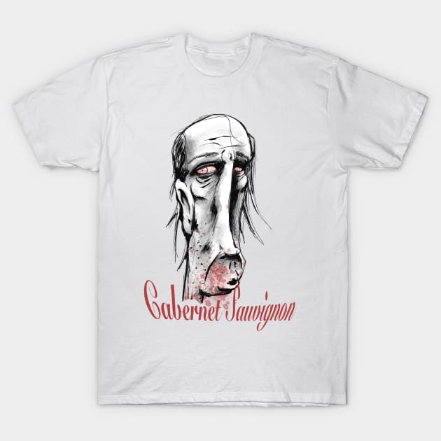 Cabernet Sauvignon T-Shirt by Sam_McSammerson